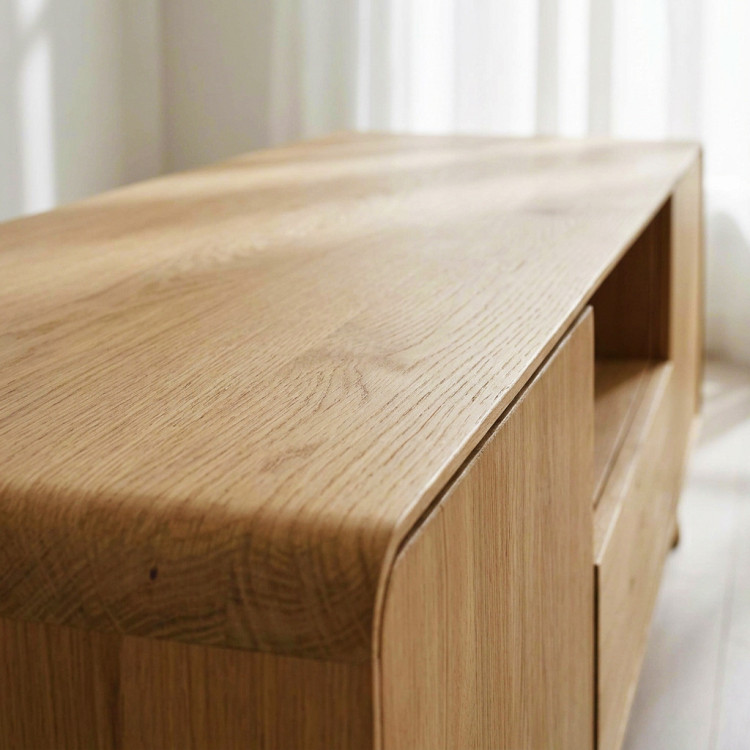 Masívna dubová TV komoda 180 cm Avalon dub natural