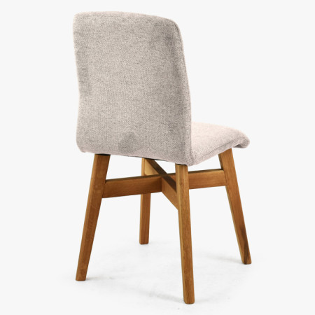 Jedálenské stoličky YORK, sivá - easy clean