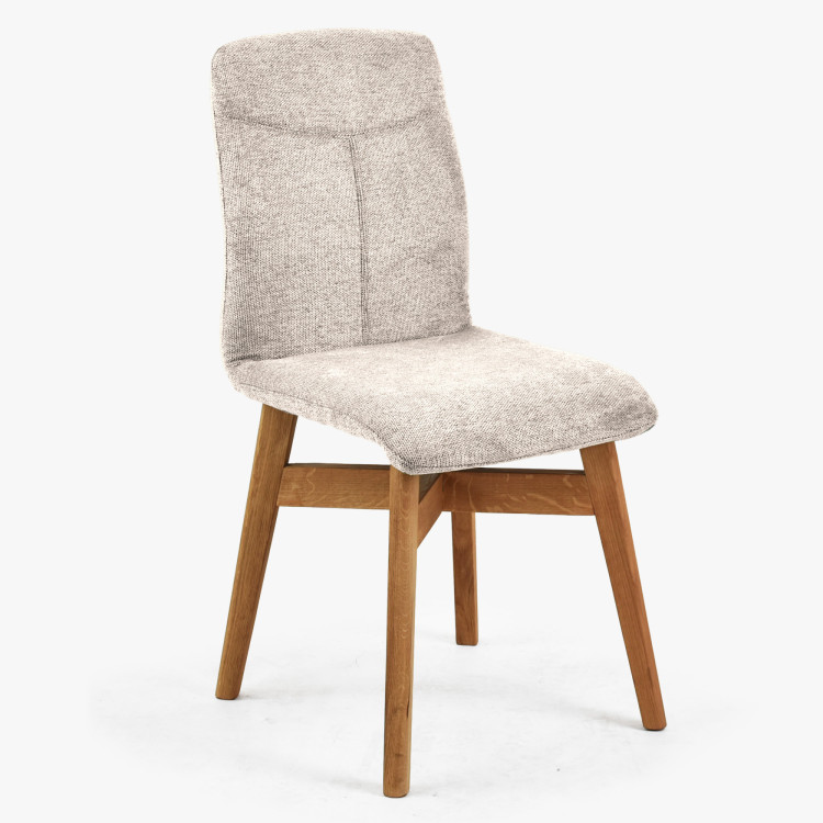 Jedálenské stoličky YORK, sivá - easy clean