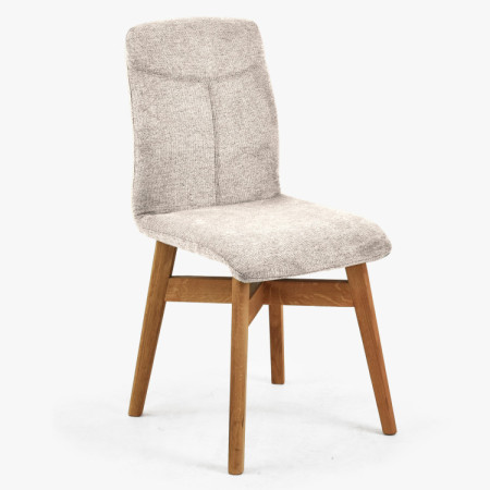 Jedálenské stoličky YORK, sivá - easy clean