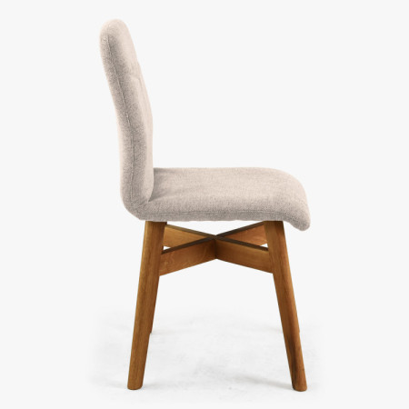 Jedálenské stoličky YORK, sivá - easy clean