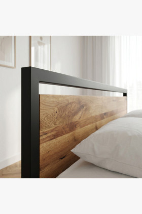 Masívna dubová posteľ Boss 180 x 200 cm 2