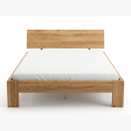 Manželská dubová posteľ Queen 180x200 cm – celomasív