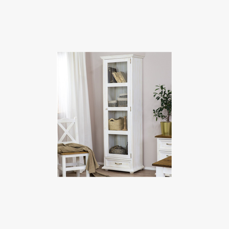 Jednodverová vitrína v štýle provence. Vit 116 Patina