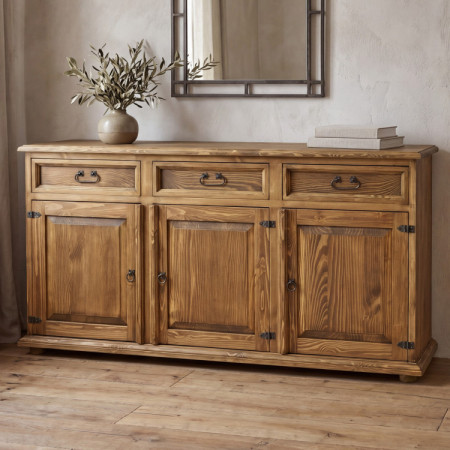 Veľká rustikálna komoda