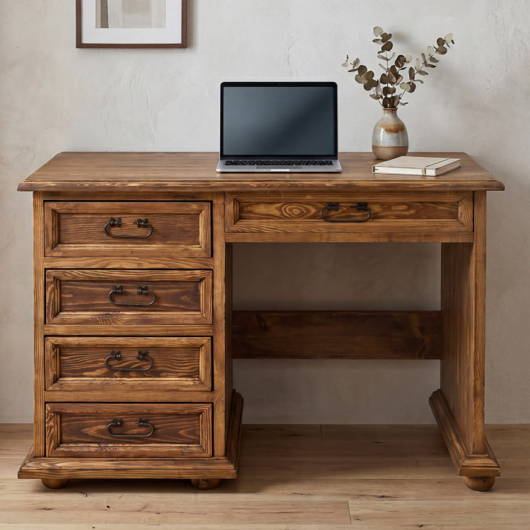 Pracovný stôl rustikálny