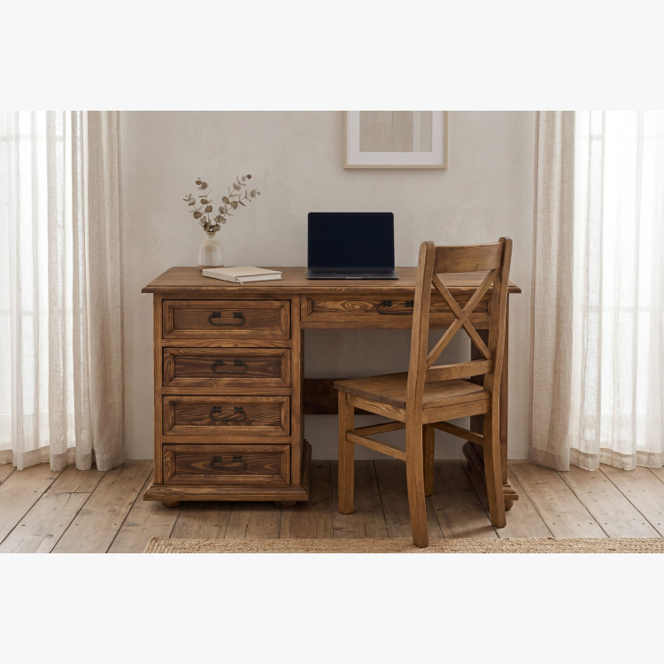 Pracovný stôl rustikálny