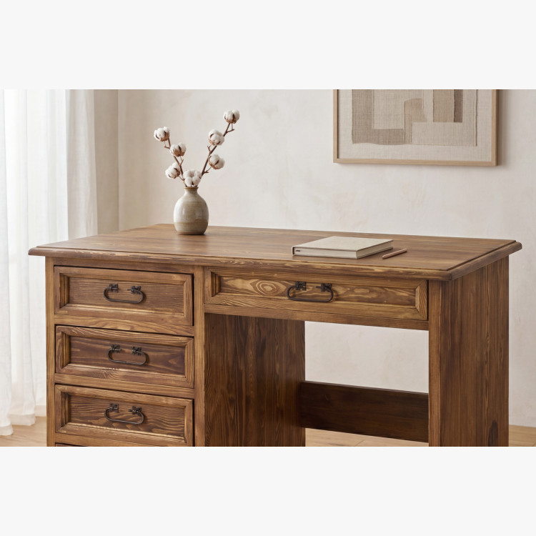 Pracovný stôl rustikálny