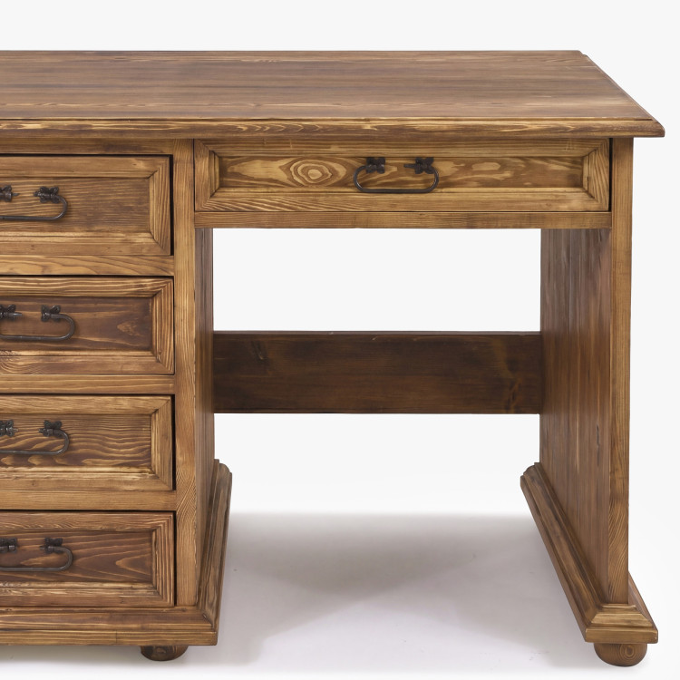 Pracovný stôl rustikálny