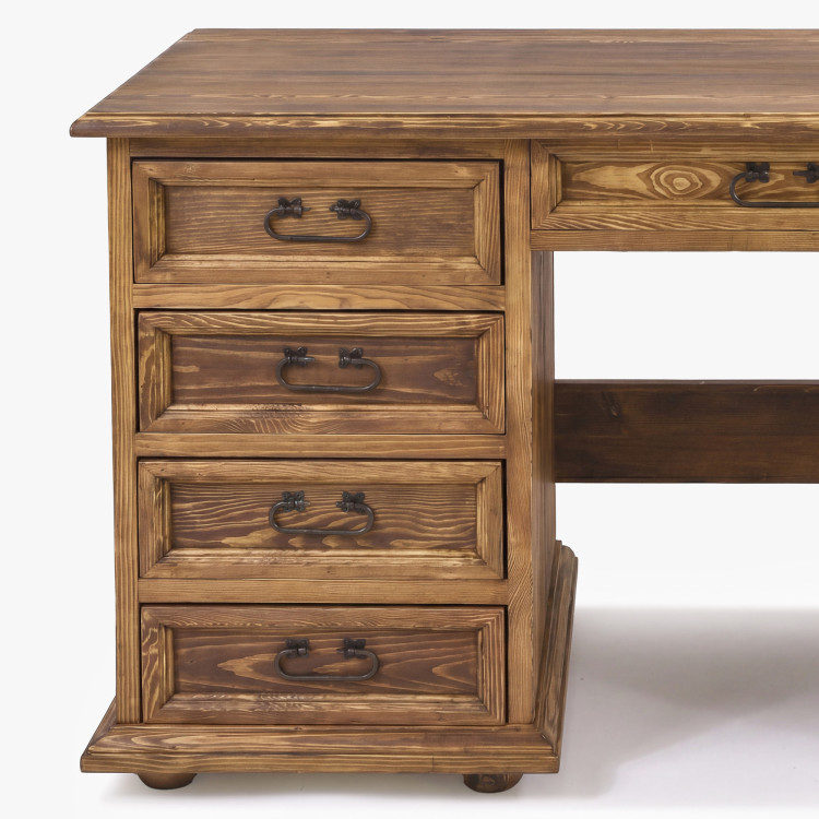 Pracovný stôl rustikálny