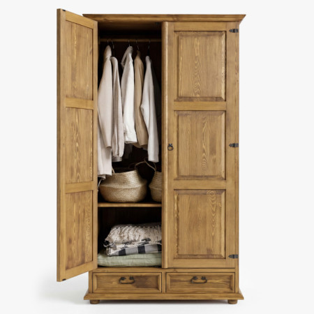 Šatní skriňa rustikálna