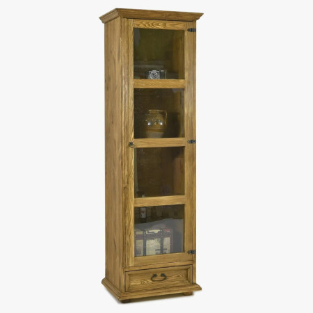 Vitrína v rustikálnom štýle