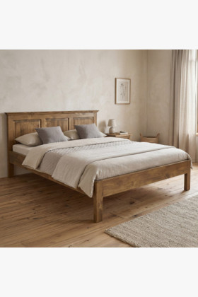 Manželská posteľ v rustikálnom štýle 180 x 200