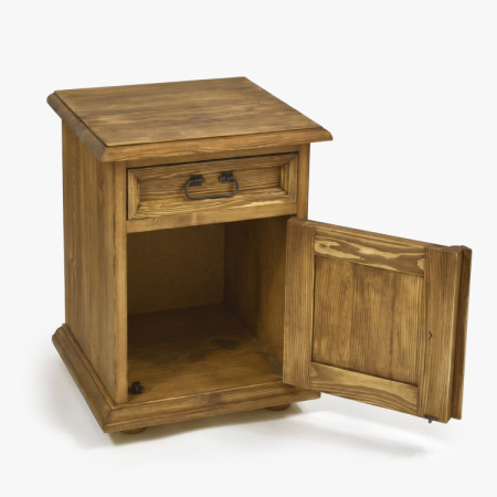 Nočný stolík vidiecky štýl