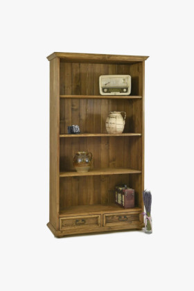 Knižnica v rustikálnom štýle 2