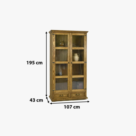 Presklená vitrína do jedálne