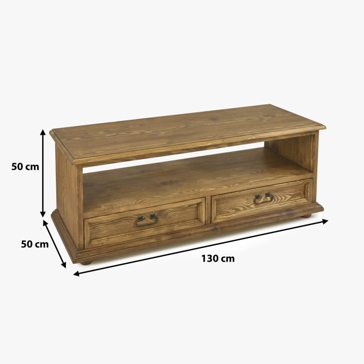 Rustikálna TV komoda