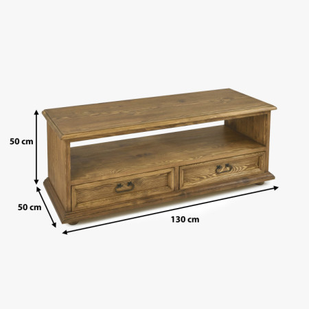 Rustikálna TV komoda