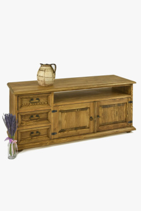 Selská TV komoda z masívu typ 107 2