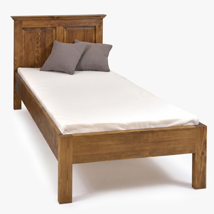 Jednolôžková posteľ rustikálna 90 x 200 cm