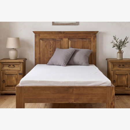 Jednolôžková posteľ rustikálna 90 x 200 cm