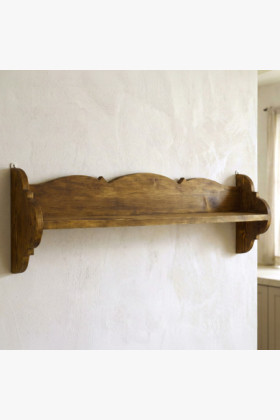 Rustikálna polica