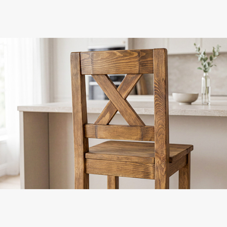 Barová stolička - rustikálny