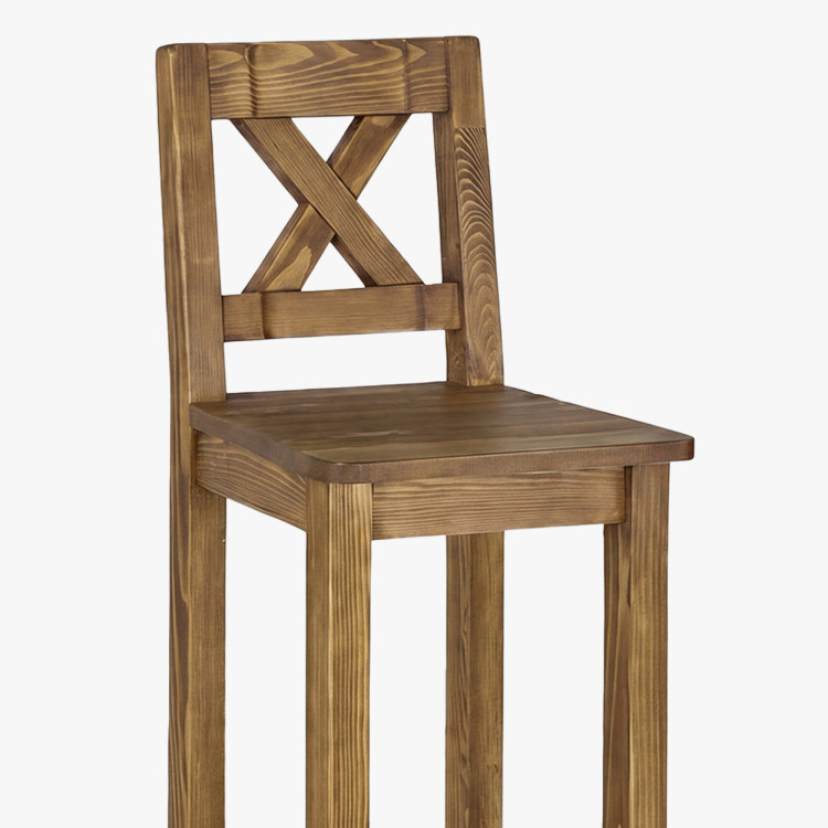 Barová stolička - rustikálny