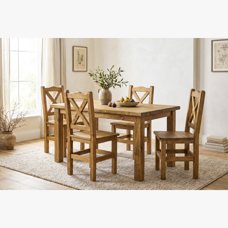 Jedálenský stôl francúzsky štýl 180 x 90 cm