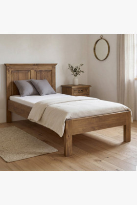 Jednolôžková posteľ rustikálna 120 x 200
