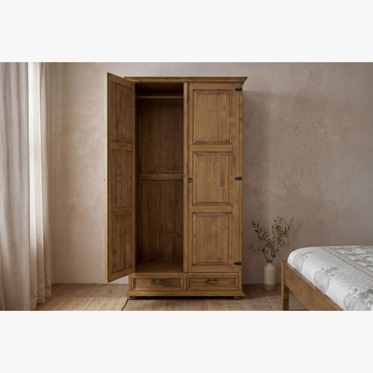 Šatní skriňa rustikálna - Delena
