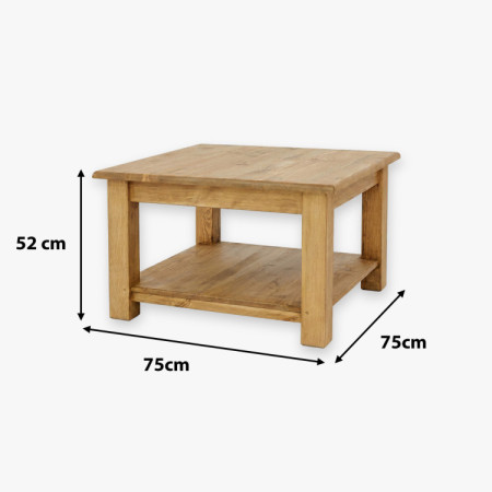 Rustikálny konferenčný stolík