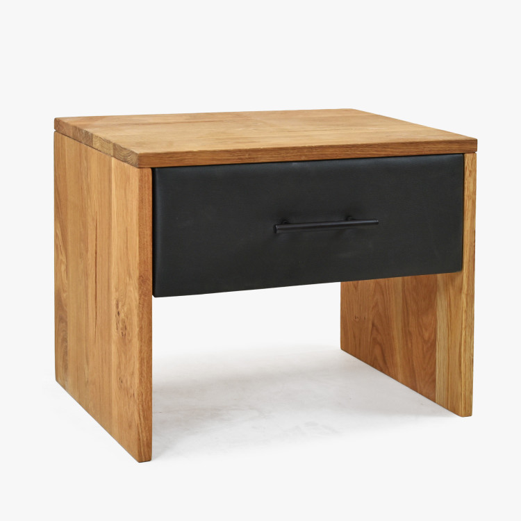 Outlet dubový nočný stolík z masívu 50 cm