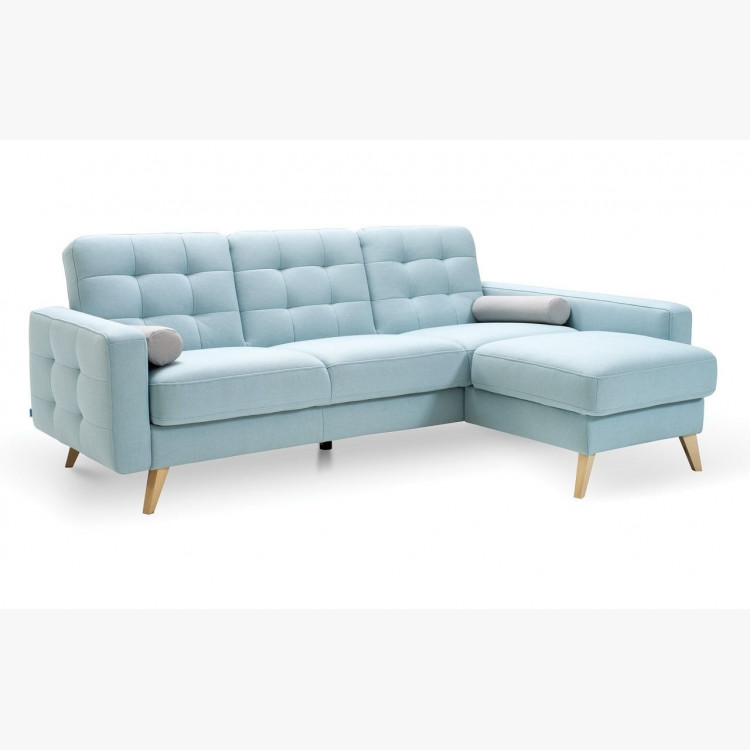 Malá rohová pohovka s funkciou spania a úložným priestorom, Nappa