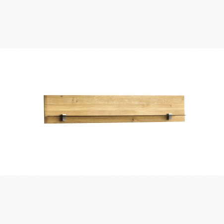 Dubová polica , so sklom, typ Boston 31 , nábytok z masívneho dreva - 3