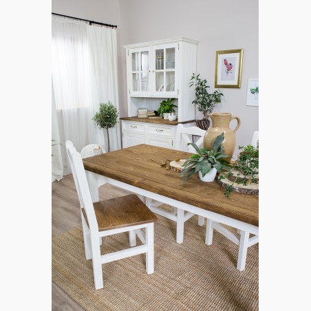 Sklenená vitrína v štýle Provence , nábytok Provence- 9