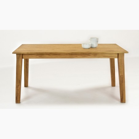 Jedálenský stôl z masívneho dubového dreva MIREK a stoličky arosa