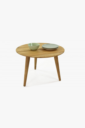 Kulatý konferenčný stolík - masív dub, Trondheim