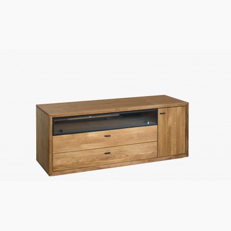 TV komoda na kovových nohách dub, Vilo 21