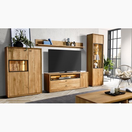 TV komoda na kovových nohách dub, Vilo 21