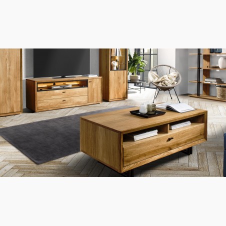 TV komoda na kovových nohách dub, Vilo 21