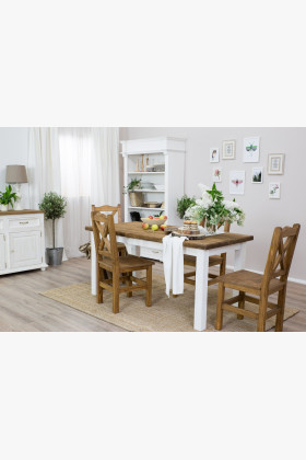 Jedálenský stôl Provence 120 x 80 cm - masív , Jedálenské stoly- 1 2