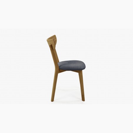 Moderné stoličky dub Eva, sedadlo antracit, jedálenské stoličky - 5