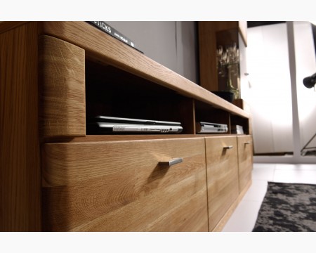 Nábytok do obývačky z dubového dreva, Boston , Obývacie steny- 7