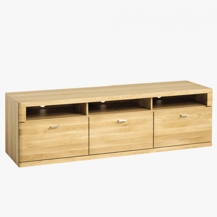 Televízna komoda dub, typ 25 Boston , nábytok z masívu- 1