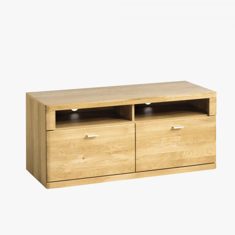 Televízna komoda dub, typ 21 Boston , nábytok z masívneho dreva - 1