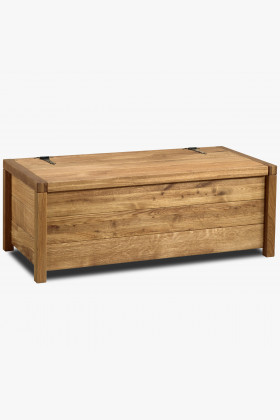 Dubová truhla s odkladacím priestorom, box 02