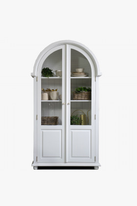 Vitrína Provence - drevená so sklom