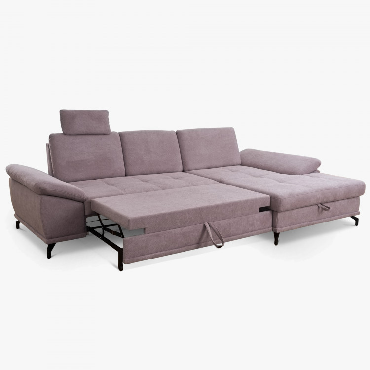 Rohová pohovka na kovových nožičkách, Costello - roh vpravo , Rohové pohovky- 4