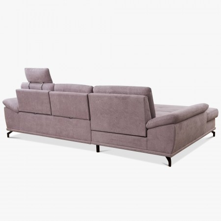 Rohová pohovka na kovových nožičkách, Costello - ľavý roh , Rohové pohovky- 3